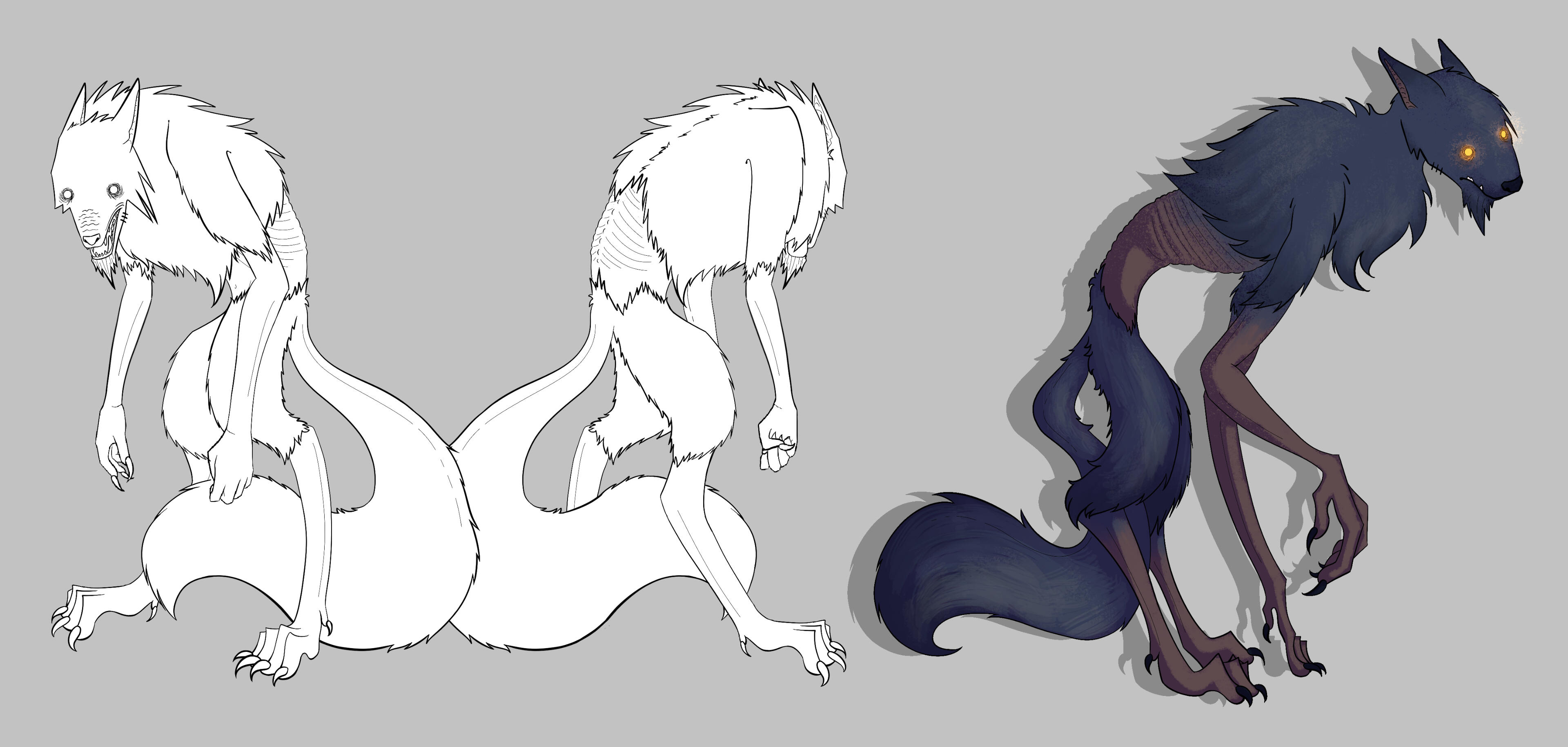 Dirk Werewolf Turnaround