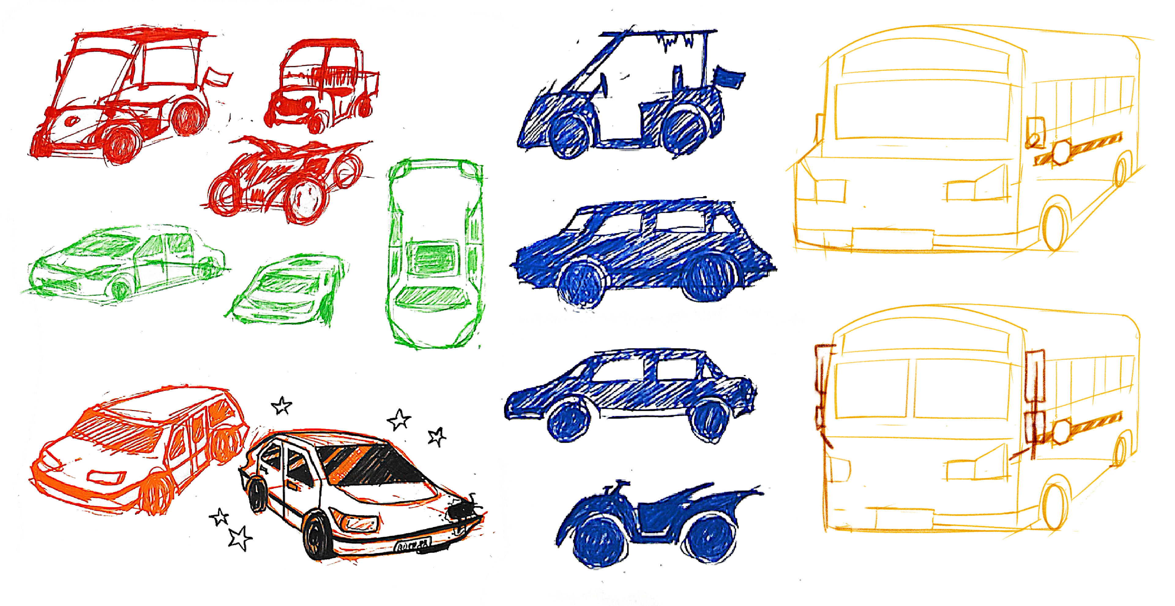 Vehicle Sketches
