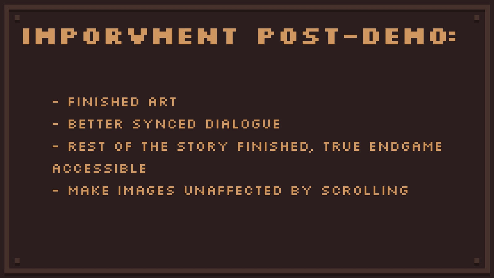 postDemoImprovementList