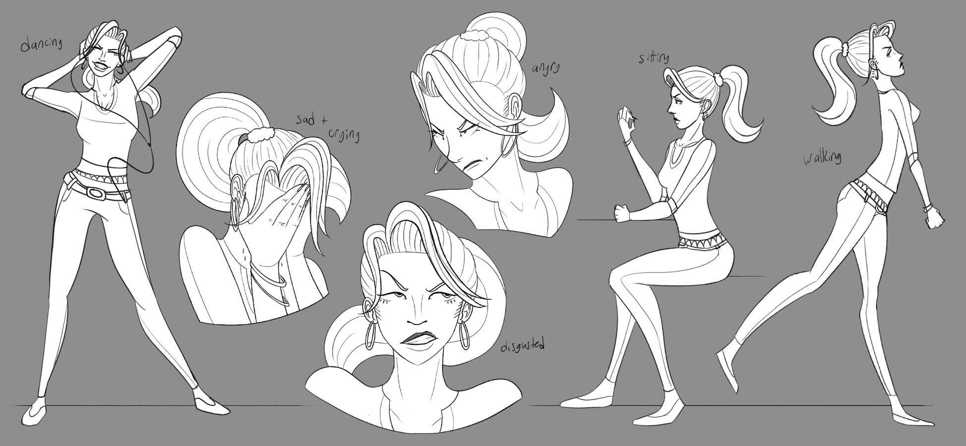 antagonistEmotionSketches